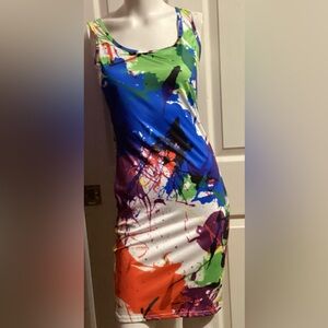 MULTI COLOR MINI DRESS